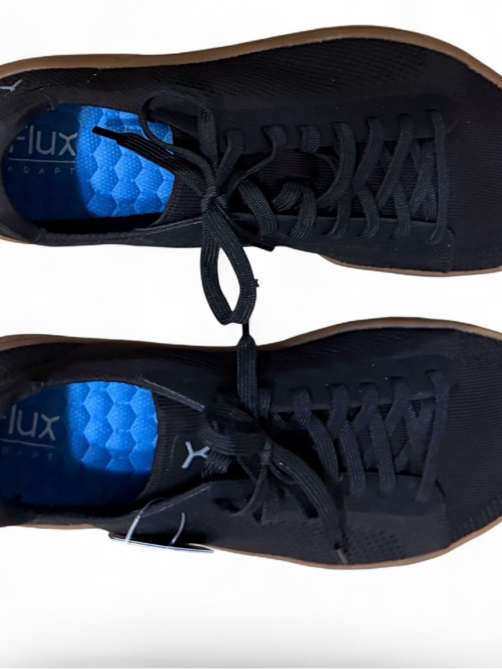 FLUX ADAPT KNIT Trainer Sneaker Black Lace Up (12.5 Women; 11 Men) NIB - Picture 4 of 10